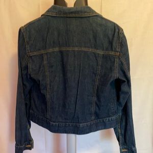 Ann Taylor cropped jean jacket